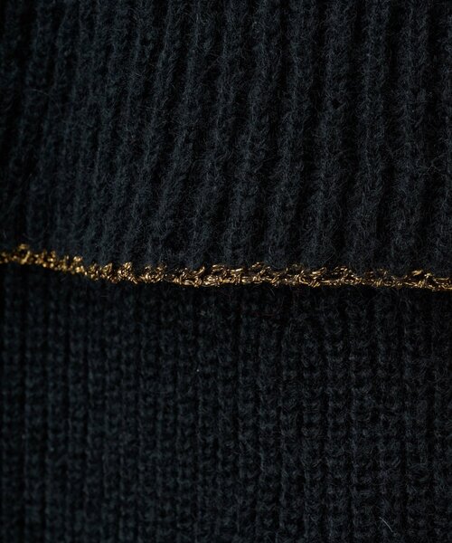 BEARDSLEY（ビアズリー）の「オーナメントフリルニット（ニット/セーター・レディース・ブラック・FREE）」の19枚目の写真