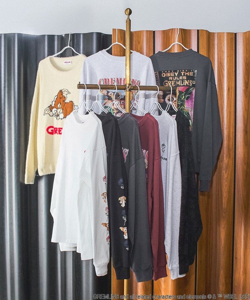 ROSE BUD(ローズバッド)の「(ROSE BUD LIMITED)GREMLINS ROSE L/S TEE(Tシャツ/カットソー・レディース・ホワイト/ブラック・ONE SIZE)」の8枚目の写真