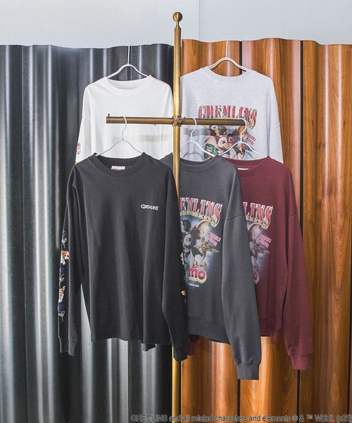 ROSE BUD(ローズバッド)の「(ROSE BUD LIMITED)GREMLINS ROSE L/S TEE(Tシャツ/カットソー・レディース・ホワイト/ブラック・ONE SIZE)」の9枚目の写真