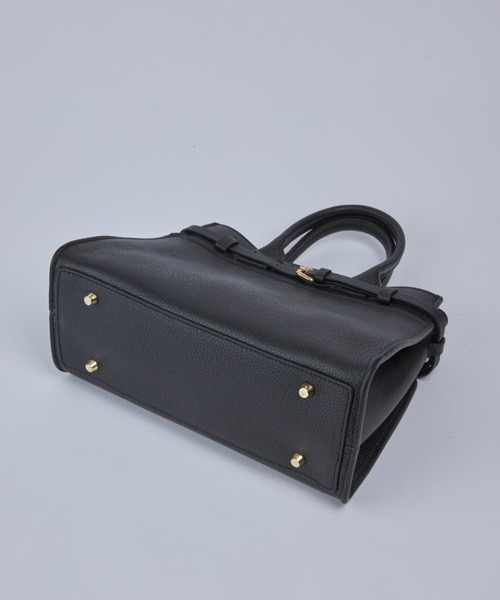 ポーチ付きレザートートバッグ《CHRISTIAN VILLA》（トートバッグ