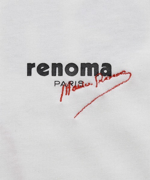 SIGN EMBROIDERY CREW NECK T-SHIRT（Tシャツ/カットソー）｜renoma