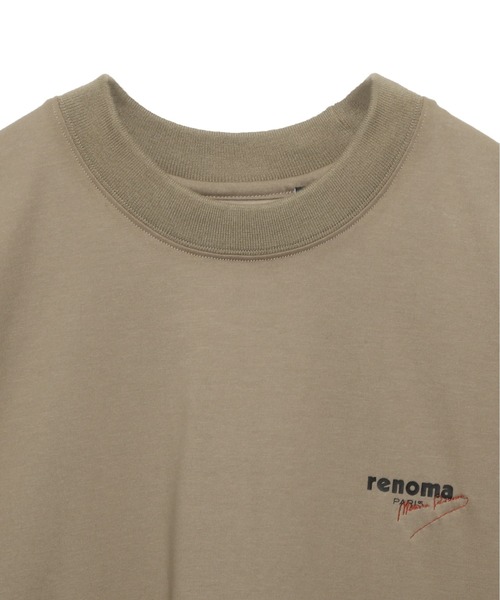 renoma ベージュ ロゴ入り シャツ Mサイズ 新品未使用 RENOMA - renoma Tシャツ・カットソー メンズの通販 by RAGTAG online