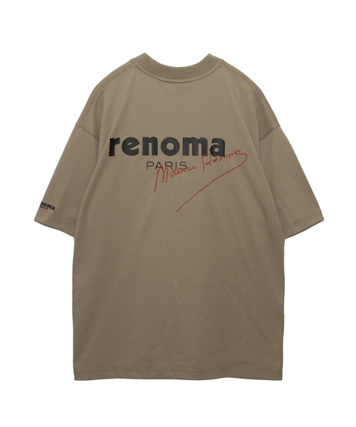 SIGN EMBROIDERY CREW NECK T-SHIRT（Tシャツ/カットソー）｜renoma