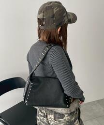 WEGO | WEGO/【25年秋冬新作】スタッズハンドバッグ(ハンドバッグ)