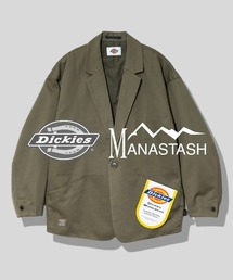 MANASTASH（マナスタッシュ）の「MANASTASH/マナスタッシュ　DICKIES EXTRA MILE 1B JK（テーラードジャケット・メンズ）」