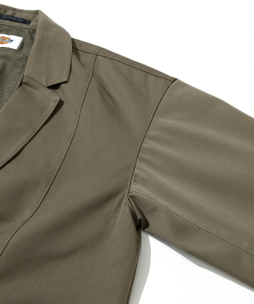 MANASTASH（マナスタッシュ）の「MANASTASH/マナスタッシュ　DICKIES EXTRA MILE 1B JK（テーラードジャケット・メンズ・カーキ・MEDIUM/LARGE/SMALL）」の3枚目の写真