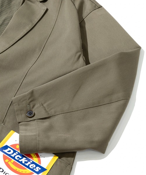 MANASTASH（マナスタッシュ）の「MANASTASH/マナスタッシュ　DICKIES EXTRA MILE 1B JK（テーラードジャケット・メンズ・カーキ・MEDIUM/LARGE/SMALL）」の4枚目の写真