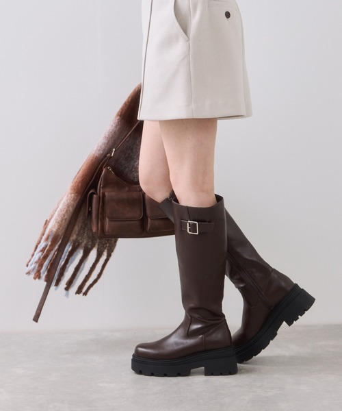 lang　新品ブーツ 2段ソールロングブーツ（ブーツ・ブーティ） | csT&P