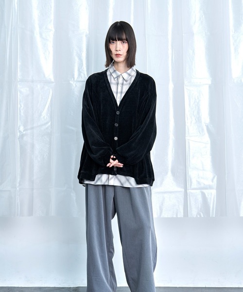 セール】【Nora Lily】Switching Design Cardigan（カーディガン