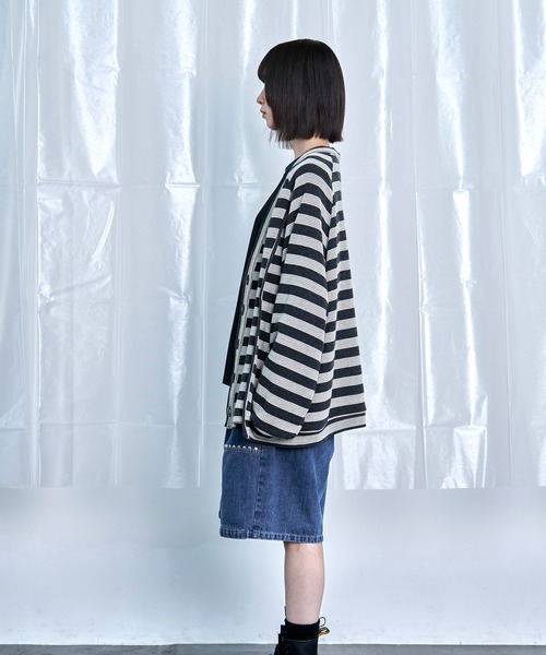 セール】【Nora Lily】Switching Design Cardigan（カーディガン