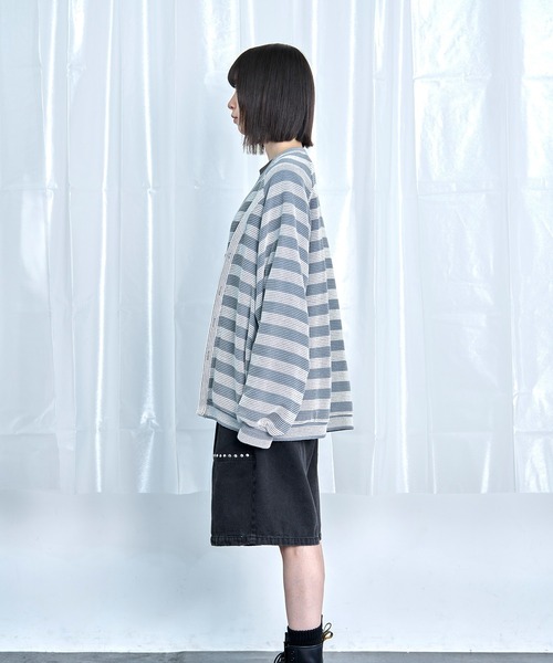 セール】【Nora Lily】Switching Design Cardigan（カーディガン