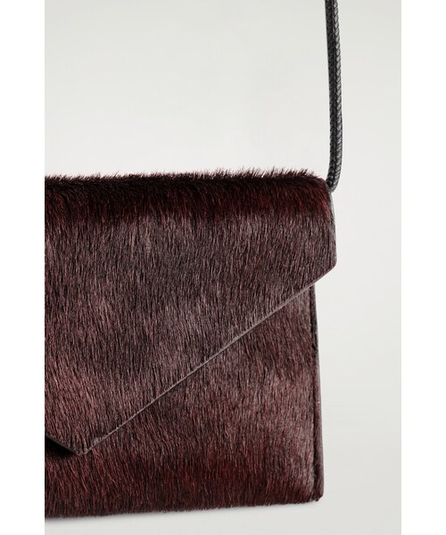 セール】ポニーヘアのクロスボディフォンバッグ（ショルダーバッグ