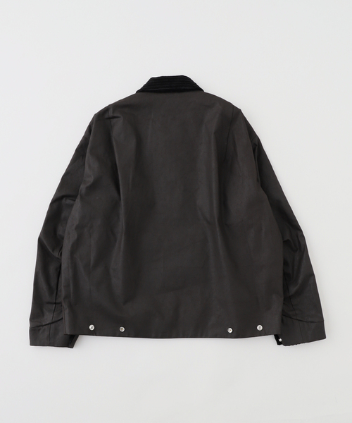 ジャケット・アウター TANAKA THE COVERALL - BROWN TANAKA (タナカ) THE COVERALL(BROWN)（ブルゾン）｜TANAKA（タナカ