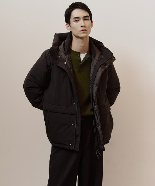 ACT_01 AO】ショートダウンジャケット（ダウンジャケット/コート