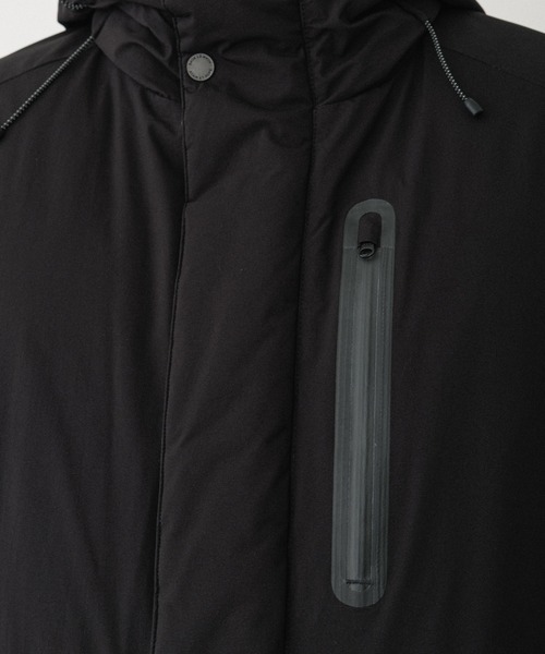 ADAM ET ROPE'（アダムエロペ）の「【ALLIED FEATHER ＋ DOWN】ショート ダウンジャケット / ユニセックス（ダウンジャケット/コート・メンズ・ネイビー/ホワイト系その他2/ブラック・XL/L/M/S）」の18枚目の写真