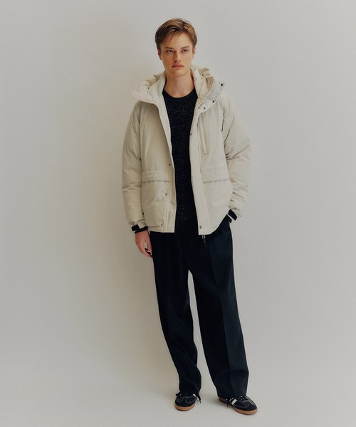 セール】【ALLIED FEATHER ＋ DOWN】ショート ダウンジャケット / ユニ