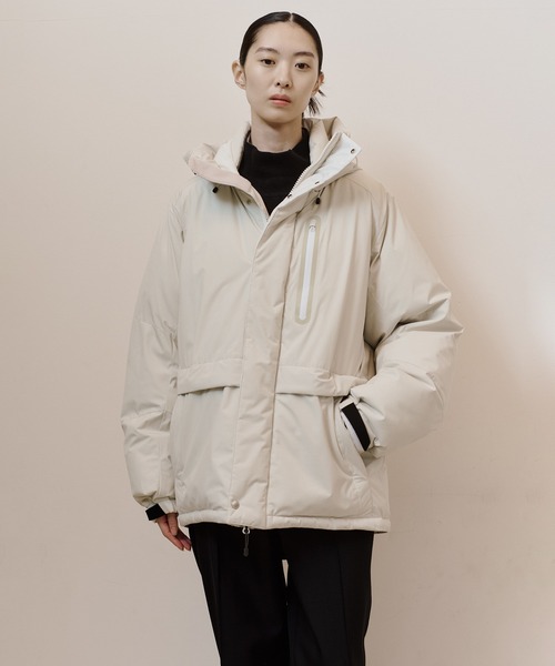 セール】【ALLIED FEATHER ＋ DOWN】ショート ダウンジャケット / ユニ