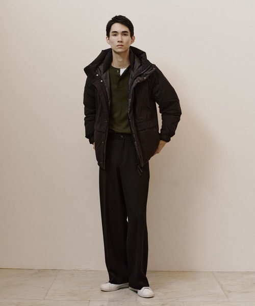 さり様　新品未使用　アダムエロペ　ダウンジャケット　ブラック　フェザー ALLIED FEATHER ＋ DOWN】ショート ダウンジャケット / ユニセックス