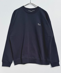 T-MAC OUTING（ティーマック アウティング）の「T-MAC ワンポイント刺繍　オーバーサイズスウェット　FOX刺繍　ルーズシルエット　クルーネック（スウェット）」