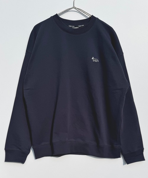 セール】T-MAC ワンポイント刺繍 オーバーサイズスウェット FOX刺繍