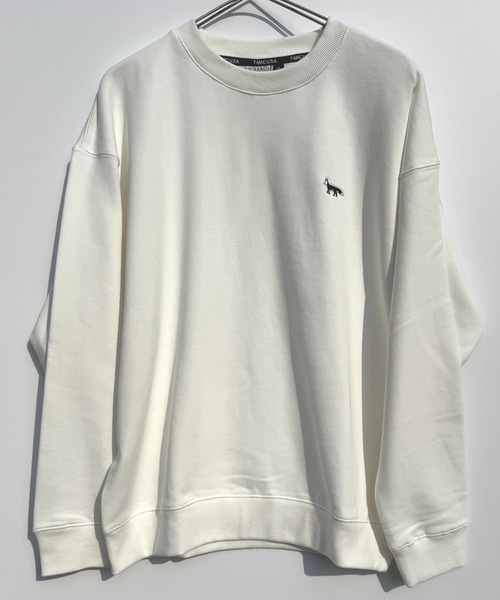 セール】T-MAC ワンポイント刺繍 オーバーサイズスウェット FOX刺繍