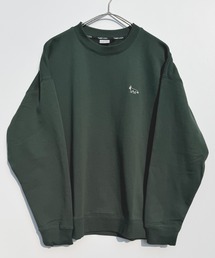 T-MAC OUTING（ティーマック アウティング）の「T-MAC ワンポイント刺繍　オーバーサイズスウェット　FOX刺繍　ルーズシルエット　クルーネック（スウェット）」