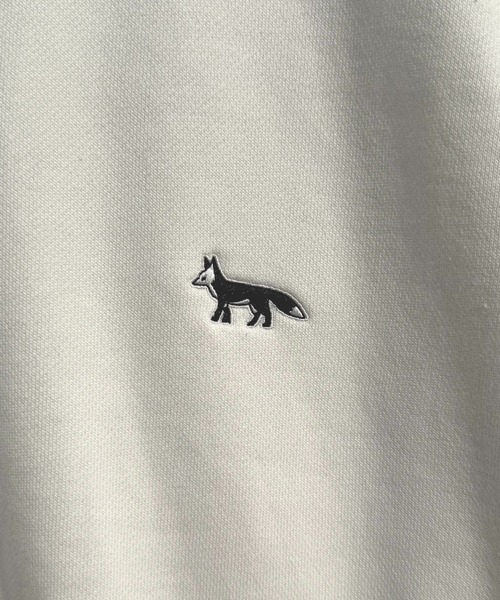 T-MAC OUTING(ティーマック アウティング)の「T-MAC ワンポイント刺繍 オーバーサイズスウェット FOX刺繍 ルーズシルエット クルーネック(スウェット・メンズ・ネイビー/モカ/ホワイト/ブラック/ダークグリーン/杢グレー・LL/L/M)」の13枚目の写真