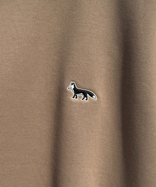 T-MAC OUTING(ティーマック アウティング)の「T-MAC ワンポイント刺繍 オーバーサイズスウェット FOX刺繍 ルーズシルエット クルーネック(スウェット・メンズ・ネイビー/モカ/ホワイト/ブラック/ダークグリーン/杢グレー・LL/L/M)」の15枚目の写真