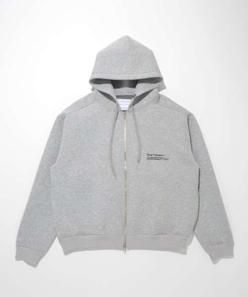 SUPERTHANKS(スーパーサンクス)の「ワンポイント刺繍ジップアップフーディ/Double-knit Embroidery Zip-Hoodie(パーカー・メンズ・アッシュグレー/ダークアッシュ/ブラック・S/M/L)」の19枚目の写真
