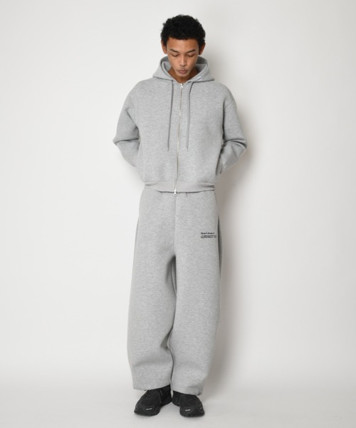 SUPERTHANKS(スーパーサンクス)の「ワンポイント刺繍ジップアップフーディ/Double-knit Embroidery Zip-Hoodie(パーカー・メンズ・アッシュグレー/ダークアッシュ/ブラック・S/M/L)」の17枚目の写真