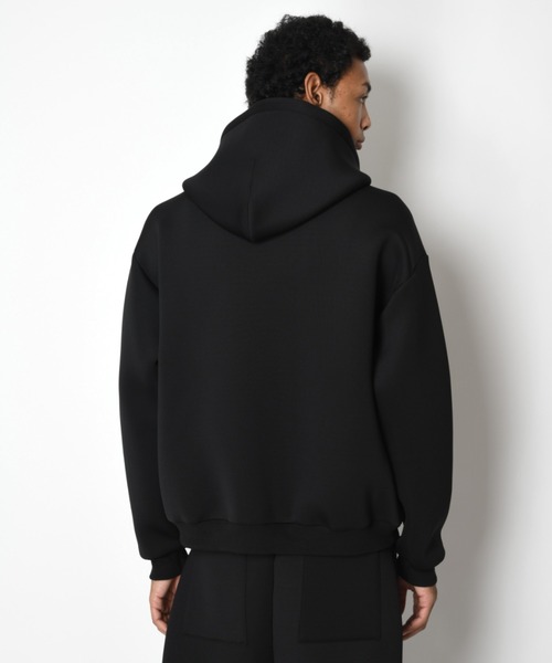 SUPERTHANKS（スーパーサンクス）の「ワンポイント刺繍ジップアップフーディ/Double-knit Embroidery Zip-Hoodie（パーカー・メンズ・アッシュグレー/ダークアッシュ/ブラック・S/M/L）」の16枚目の写真