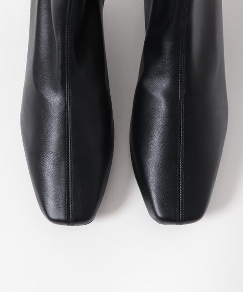 RODE SKO（ロデスコ）の「『WEB限定』ヒールブーツ（ブーツ・レディース・アイボリー/ブラック・37/36/38）」の13枚目の写真