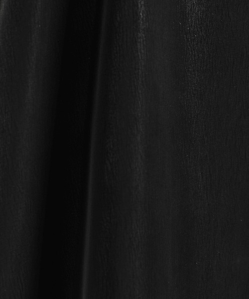SALON adam et rope'（サロン アダム エ ロペ）の「パールレザーライクキャミワンピース（ワンピース・レディース・ブラック/ブラウン系その他2・FREE）」の16枚目の写真