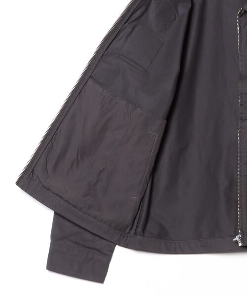 POP TRADING COMPANY（ポップトレーディングカンパニー）の「POP TRADING COMPANY/ポップトレーディングカンパニー/Pop Full Zip Worker Jacket Anthracite（ブルゾン・メンズ・グレー・M/L）」の8枚目の写真