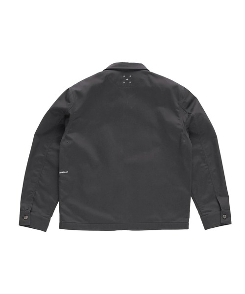 POP TRADING COMPANY（ポップトレーディングカンパニー）の「POP TRADING COMPANY/ポップトレーディングカンパニー/Pop Full Zip Worker Jacket Anthracite（ブルゾン・メンズ・グレー・M/L）」の3枚目の写真