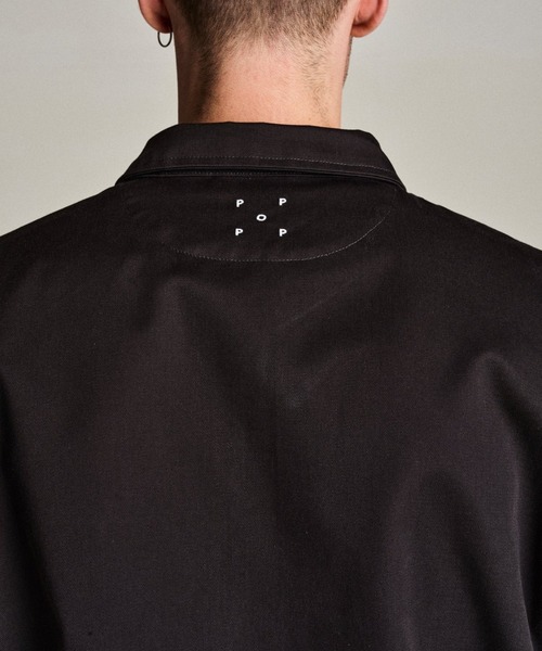 POP TRADING COMPANY（ポップトレーディングカンパニー）の「POP TRADING COMPANY/ポップトレーディングカンパニー/Pop Full Zip Worker Jacket Anthracite（ブルゾン・メンズ・グレー・M/L）」の5枚目の写真