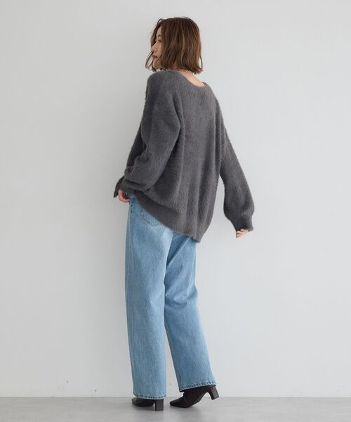 YECCA VECCA(イェッカヴェッカ)の「ラメシャギーカーディガン(カーディガン/ボレロ・レディース・ベージュ/ミント/チャコールグレー・FREE)」の22枚目の写真