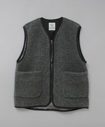 ボア」に該当するベスト（グレー/灰色系）ファッション通販 - ZOZOTOWN