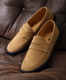 CORPUS　SELECT（コーパストーキョー）の「【U.S. POLO ASSN./ユーエスポロアッスン】 フェイクスウェード エンボスロゴ モカシン シューズ   MEN（モカシン/デッキシューズ）」