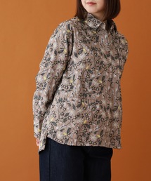 EMAGO 小花刺繍シャツ