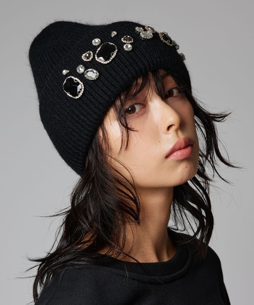 Narcissus（ナルシス）の「ビジュービーニー/ニット帽（ニットキャップ