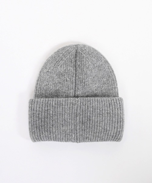 Narcissus（ナルシス）の「ビジュービーニー/ニット帽（ニットキャップ/ビーニー・レディース・グレー/ブラック・FREE）」の6枚目の写真