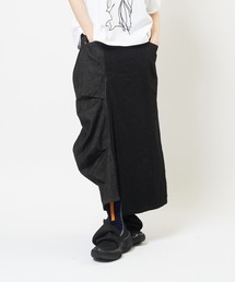 gomme | タックデニムスカート(デニムスカート)