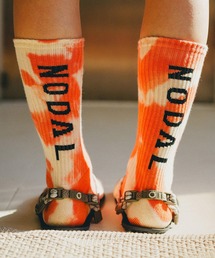 C.E.L.STORE | NODAL/ノーダル TIE DYE LOGO SOCKS NDY11タイダイロングソックスユニセックス(ソックス/靴下)