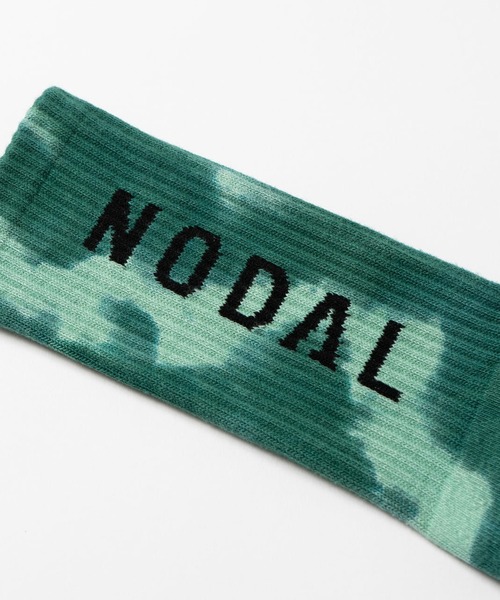 C.E.L.STORE（セルストア）の「NODAL/ノーダル TIE DYE LOGO SOCKS NDY11タイダイロングソックスユニセックス（ソックス/靴下・メンズ・グリーン/イエロー/オレンジ/ブルー・FREE）」の8枚目の写真