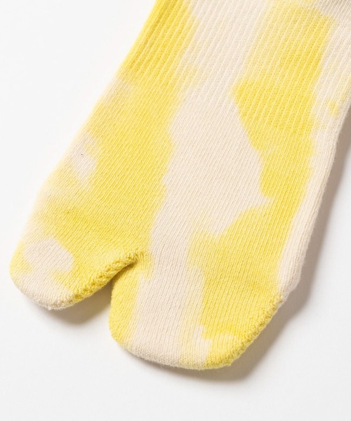 C.E.L.STORE（セルストア）の「NODAL/ノーダル TIE DYE LOGO SOCKS NDY11タイダイロングソックスユニセックス（ソックス/靴下・メンズ・グリーン/イエロー/オレンジ/ブルー・FREE）」の14枚目の写真