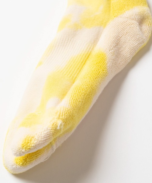 C.E.L.STORE（セルストア）の「NODAL/ノーダル TIE DYE LOGO SOCKS NDY11タイダイロングソックスユニセックス（ソックス/靴下・メンズ・グリーン/イエロー/オレンジ/ブルー・FREE）」の15枚目の写真