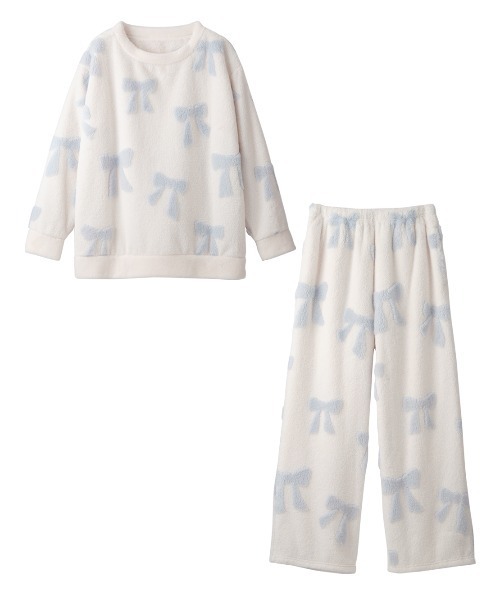 PEACH JOHN（ピーチジョン）の「リボンフリースパジャマ（ルームウェア/パジャマ・レディース・レッド/アイボリー・ONE SIZE）」の15枚目の写真