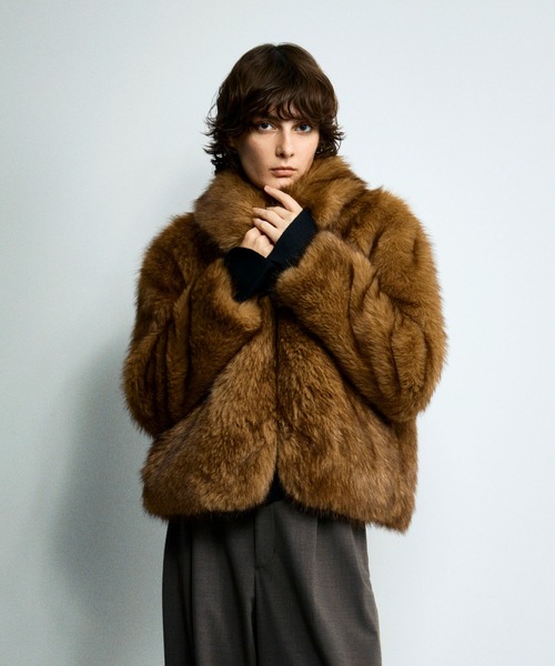 セール】ESTNATION / エコファーブルゾン（ブルゾン）｜ESTNATION