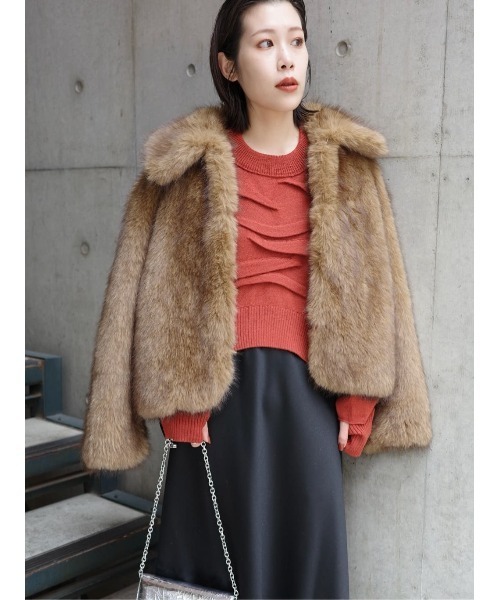 セール】ESTNATION / エコファーブルゾン（ブルゾン）｜ESTNATION